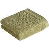 Vossen High Line - Toalla de ducha o de mano, algodón rizado, Palm Leaf, 1 Duschtuch 67x140 cm