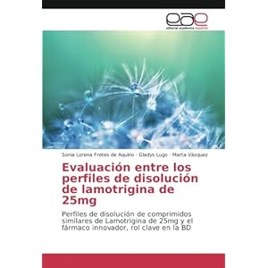 Evaluación entre los perfiles de disolución de lamotrigina de 25mg: Perfiles de disolución de comprimidos similares de Lamotrigina de 25mg y el fá