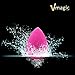 VMAGIC High-End Pro Makeup Sponge Beauty Blender for Flawless, Applicator, Highlight and Foundation (Rose Pink)