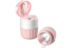 COTATOC Pill Crusher and Pill Cutter, Fine Powder Pill Grinder with Storage Compartment for Tablets, Pill Cutter Splitter for Small and Tiny Pills