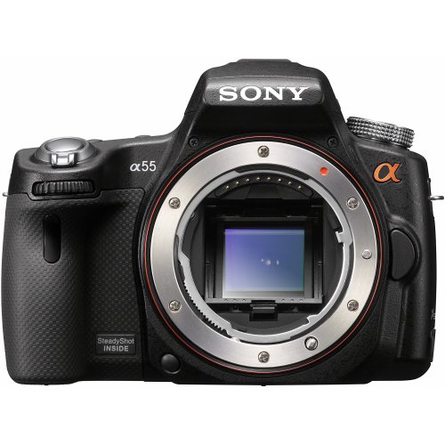 Sony SLT-A55V SLT-Digitalkamera (16 Megapixel, Live View, Full HD, 3D Sweep Panorama) Gehäuse Sony SLT-A55V SLT-Digitalkamera (16 Megapixel, Live View, Full HD, 3D Sweep Panorama) Gehäuse Bilder