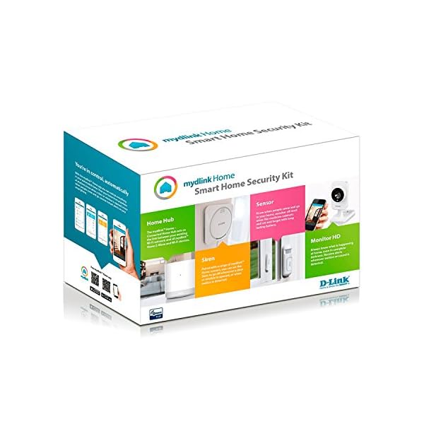 D-Link DCH-107KT - Kit Seguridad domótica WiFi Z-Wave, Sirena, Sensor de Apertura, hub WiFi Z-Wave y cámara de vigilancia, por App Gratuita mydlink Home para iOS y Android - Imagen 5