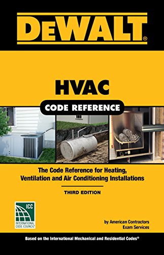 Preisvergleich Produktbild Dewalt HVAC Code Reference: Based on the 2018 International Mechanical Code