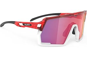 Rudy Project Kelion Sportbrille - Crystal Red-White - Multilaser Red