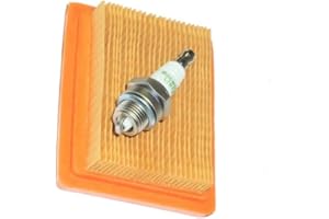DOCLOGE Filtro de aire bujía para desbrozadora Stihl FS120 FS200 FS250 FS300 FS350 FS400