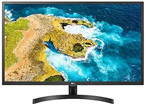 LG 32-inch (80 cm), Full HD (1920 x 1080) TV Monitor, Inbuilt Speaker, Remote Control, USB Plug & Play, HDMI x 2, USB Port, Wall Mount (100x100) - 32SP510M - Black