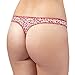 Debenhams Womens Pack Of Five Red Spot And Floral Printed Thongs 10
