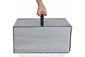 AF-WAN Copertura antipolvere antistatica impermeabile per stampante laser HP LaserJet MFP M140w/M110w Wireless/PANTUM P2502W/BP2309W (grigio argento)