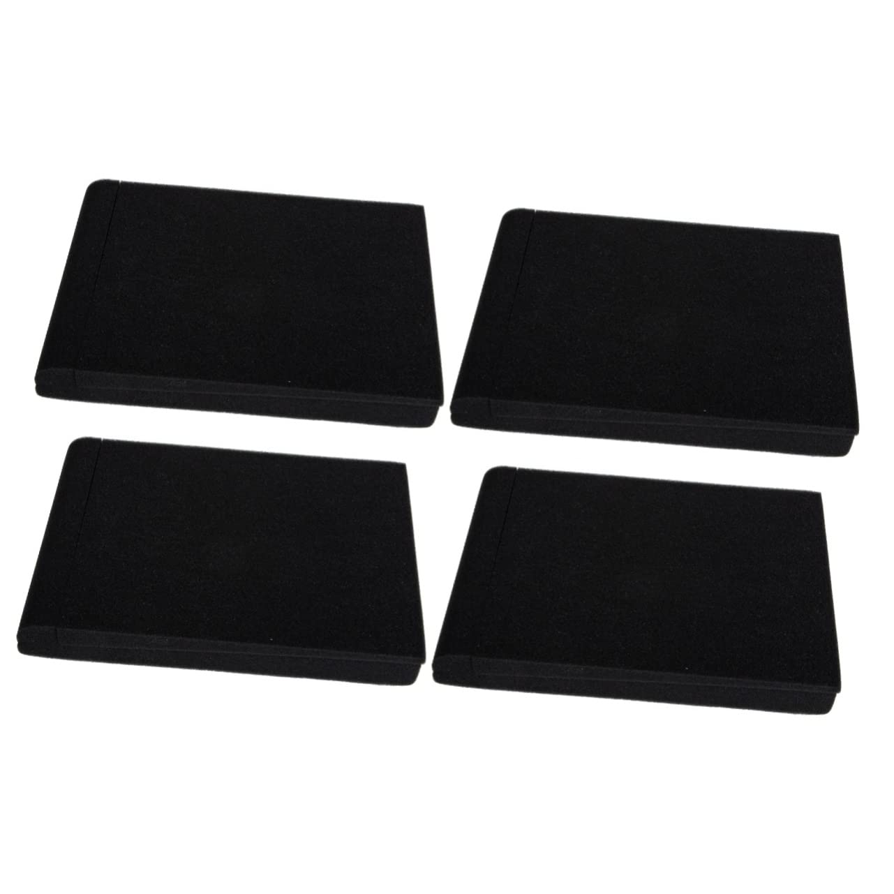 4 Pcs Sound-absorbing and Shock-absorbing Sponge Desk Speaker Moniter Speakers Speakers Speaker Sponge Pad Sound Cancelling Speaker Isolation Pads Sponge Cushion