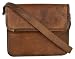 Ramraj Handmade Unisex Messenger Leather Bag( Length 9 inch X Width 3 inch X Height 8 Inch) RS.799.00