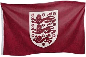 THE ENGLAND FOOTBALL ASSOCIATION England Lionesses Flag Official Merchandise