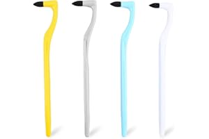 Focenat 4 Piezas Eliminación de Sarro Dientes, Borrador de Manchas de Dientes, Limpieza de Sarro Dental, Removedor de Sarro, Limpieza Dental Profesional para Eliminación de Dental Sarro y Placa