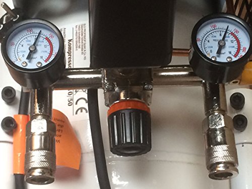 Starkwerk Druckluft Kompressor SW 455/10 – 10 Bar – 50 Liter Kessel - 3