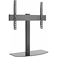 G-VO Universal Tabletop TV Stand/Base (Pedestal) with Mount for 32-inch - 55-inch LED, LCD Flat Panel TV's, Black