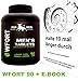 Produktbild WFORT’s 90er PACK – MANNESKRAFT STÄRKEN – Stärkungsmittel Supplement für mehr Lust und Ausdauerleistung mit E-BOOK"Bis zu 10 Mal mehr Power" / L-Arginin, Maca, Tribulus, Ginseng, Guarana, Muira, Zink