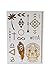 Metallic tattoos of the brand MyBeautyworld24 in different designs Flash Tattoos Body Tattoo bracelet necklace Body Decorations