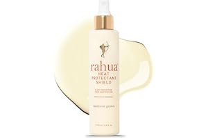 Rahua Heat Protectant Shield 193 ml/6.5 FlOz, pulverización múltiple formulada que protege contra el calor, el aerosol de protección de calor liviano enriquecido con vitamina E de aloe vera queratina
