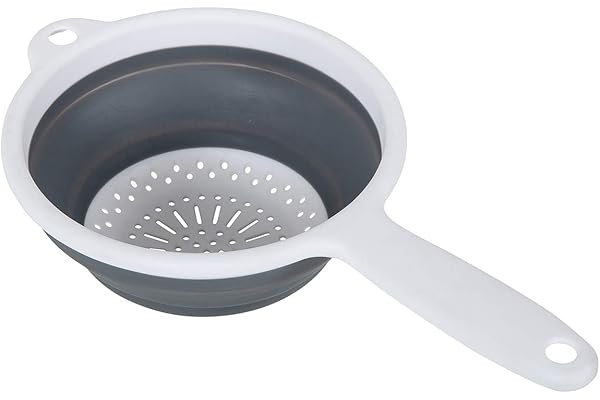 Addis Pop & Store Grande passoire pliable avec poignée, Plastique, 16.5 cm / 6.5 inches