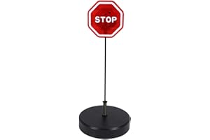 AUSLA Czujnik Parkowania LED z Regulowanym Stojakiem i migającą diodą LED, Migający Wyświetlacz LED Czujnika Parkowania ED do Garaży, Wspomagania Cofania Pojazdu i Parkowania