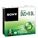 Produktbild Sony 5DPR85SS DVD+R DL Rohlinge (8x Speed, 8,5GB, 215 Min, 5 Stück)
