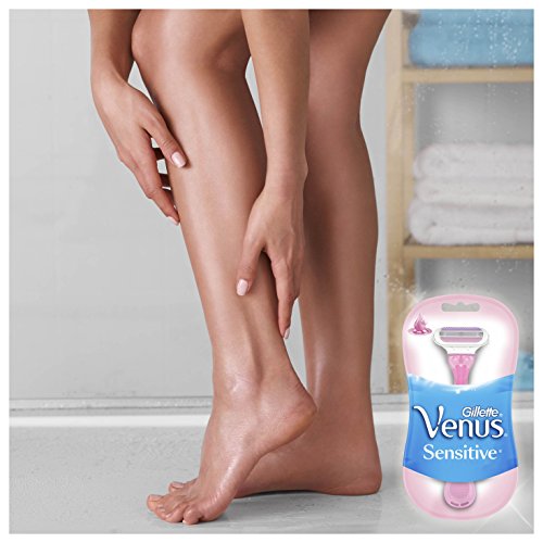 Gilette Venus Sensitive Einwegrasierer für Damen, 3 Stück - 6