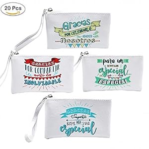 Lote de 20 Porta todos»GRACIAS POR VENIR». Detalles de Bodas, Bautizos, Comuniones, Fiestas Cumpleaños Originales con Frases.