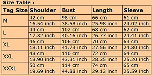 calistous Effiziente Weiches Material Coat Revers Herren Pullover Hoodie Mäntel black-red-dark grau & M, schwarz, Black-Red-Dark Grey & L - 2