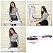 Produktbild FairytaleMM EU Plug Garment Steamer Tragbare Handheld Kleidung Dampfbügeleisen Maschine Dampfbürste elektrische Eisen dampfbügeleisen, weiß + Rose rot