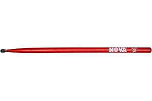 Vic Firth vf-n2bnr Nova 2B Nylon Tip Drum Sticks – Rot