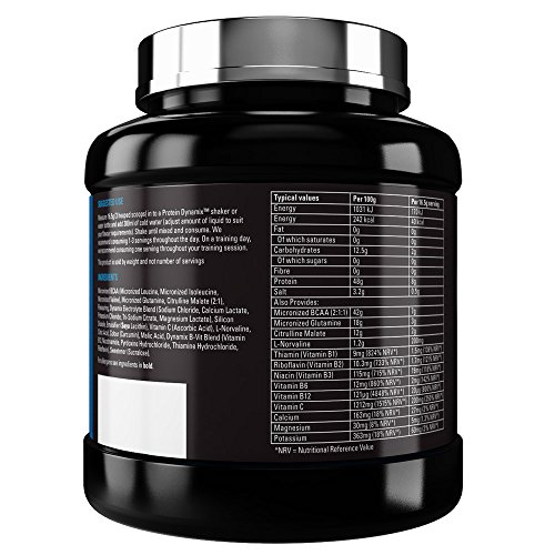 Protein Dynamix DynaGo Amino BCAA Intra Workout Powder Drink Formula