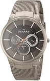 Skagen Herren-Armbanduhr XL Analog Quarz Edelstahl beschichtet 809XLTTM