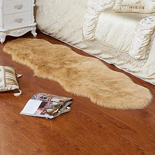 Preisvergleich Produktbild Sroomcla Nachgeahmte Wolle Oval Wohnzimmer Teppich Kinderzimmer Teppich Einfache Imitation Wolle Oval Teppich Kindergarten Teppich Weiche Wolle Teppich Oval Teppich Home Schlafzimmer