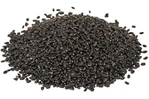 A - Z DIRECT 100g | Basil Seeds, Thai Holy Basil Seeds, Tukmaria, Sabja, Sweet Basil Seeds Hair Skin Ayurveda Faluda Falooda Sherbet Healthy Drink Hair Skin Benefits Stress Reliever Aids Digestion - No UK Postage