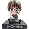 PITRESHWAR Super Hero Harry-Potter Rubber Action Figure Limited Edition Bobblehead with Mobile Holder for Car Dashboard, Office Desk & Study Table,15 X 10 cm