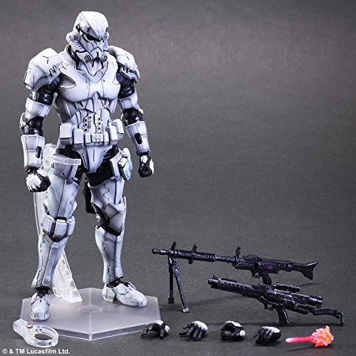 SQUARE ENIX STAR WAR PLAY ARTS KAI STORMTROOPER ACTION FIGURE