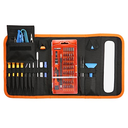 Preisvergleich Produktbild 86PCS Schraubendreher Set, GOCHANGE 60 Bits Magnetische Schraubendrehersatz Werkzeugset, Reparatur für Handy, Tablet, PC, Notebooks, Uhr Brillen, etc