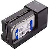 ORICO USB 3.0 SATA Dual Bay &Ccedil;evrimdışı Klon Sabit Disk Yerleştirme İstasyonu, 2,5 in&ccedil; veya 3,5 in&ccedil; SATA I II III HDD ve SSD i