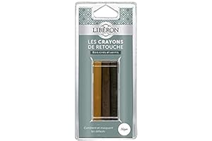 Libéron Crayon de retouche - Réparation bois, Noyer, 30mL