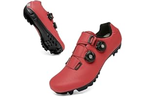 CLOFAB Chaussures de cyclisme SPD SPD-SL pour homme et femme - Compatible avec Delta/KEO Peloton - Pour intérieur et extérieur