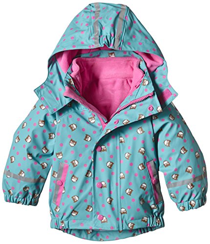 Sterntaler Baby Girls Waterproof Jacket -  Turquoise - 5 Years
