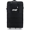 Rolling Wheeled Suitcase, Expandable Suitcase Bag Foldable Rolling Luggage Bag For Travel Business (M)
