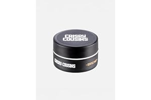 ‎CRISPY COUSINS Crispy Cousins Haarwachs Gentle Matt 150ml | Flexibler Halt & Natürlicher Look | Leichte, cremige Textur für flexible und dynamische Styles | Pfirsich-Duft