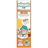 Minoris Baby G&uuml;neş Kremi SPF 30+ 150ml | Organik, Doğal ve Mineral G&uuml;neş Koruması | Hassas Ciltler İ&ccedil;in | Hipoalerjenik, Vega