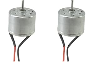 CHANCS CHACNS RF-310 DC Gear Motor 3V-6V Micro Motore Elettrico per Fan/Mano Gran Generatore 2PCS