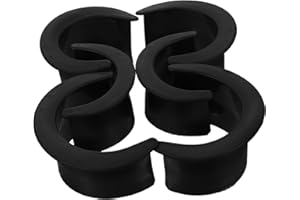 Toddmomy 6Pcs Gars Doublures De Table De Billard Doublure De Poche en Caoutchouc Poches De Billard Accessoires De Grille Doublure Noir Aldult Sac De Table Doublures d'angle Doublures De