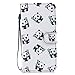 Produktbild iPhone 7 Plus / iPhone 8 Plus Hülle, Chreey Schöne Persönlichkeit PU Leder Schutzhülle mit Bunte Muste Flip Case Handyhülle mit Standfunktion Kartenfächer Brieftasche Hülle [Panda]