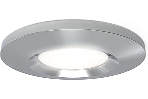 4lite Fire-Rated Indoor Downlight Bezel (Chrome) Spotlight Bezel with IP65 Rating - 4L1/2002-4yr Guarantee - Bezel ONLY