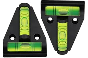 Livella a Bolla Mini, XiXiRan Livella a Bolla Piccola, Mini Livella, Livella a Bolla Magnetica, Livella a Bolla a 2 Vie, Triangle Livella Bidirezionale per Installazione Telecamera