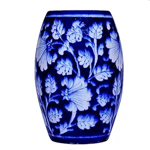 THE HIMALAYA CRAFT Ceramic Flower Vase (17 X 9 cm, Multicolour)