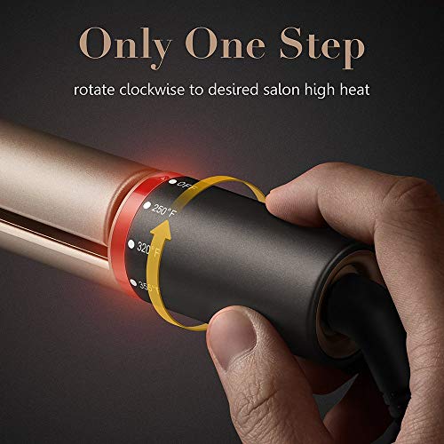 Hair Straighteners   Curling Tongs Tourmaline Ceramic Cylindrical 2 in 1 roll Straight Dual-purpose Electric Splint Fast Hair Styler   Dual Voltage and Safety Lock